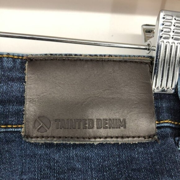 Tainted Denim blue skinny slim men’s jeans size 30 - Picture 6 of 16